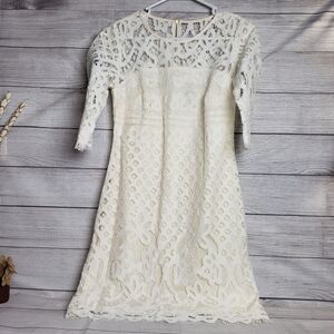 Taylor Lace Shift Dress by Von‎ Maur Women's Sz 2